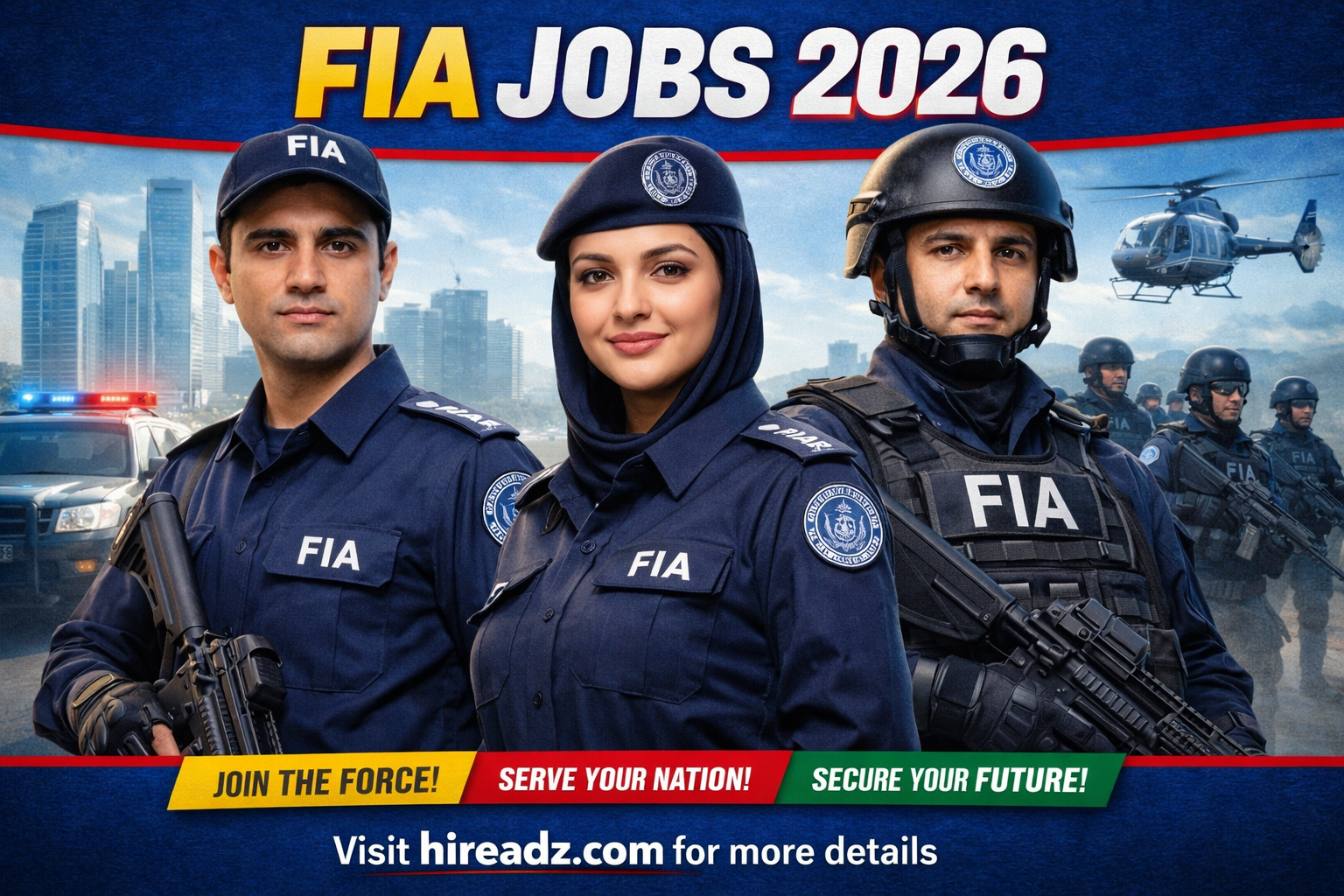 FIA Jobs 2026 – Latest Federal Investigation Agency Advertisement | Apply Online