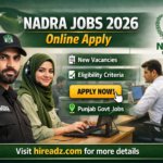 NADRA Jobs 2026 – Latest Advertisement, Eligibility and Last Date | Apply Online