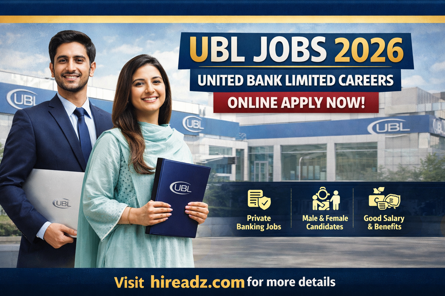 UBL Jobs 2026 – United Bank Limited Advertisement | Apply Online