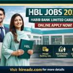 HBL Jobs 2026 – Habib Bank Limited Online Apply | Latest Banking Career Advertisement