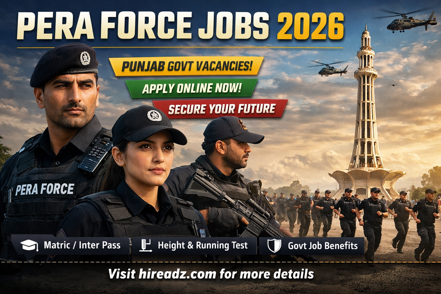PERA Force Jobs 2026 – Online Apply | Punjab Govt Latest Advertisement